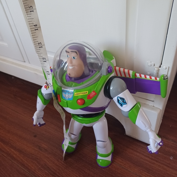 Buzz Light Year talking and lights up 12inch doll Toy Story - Picture 1 of 6